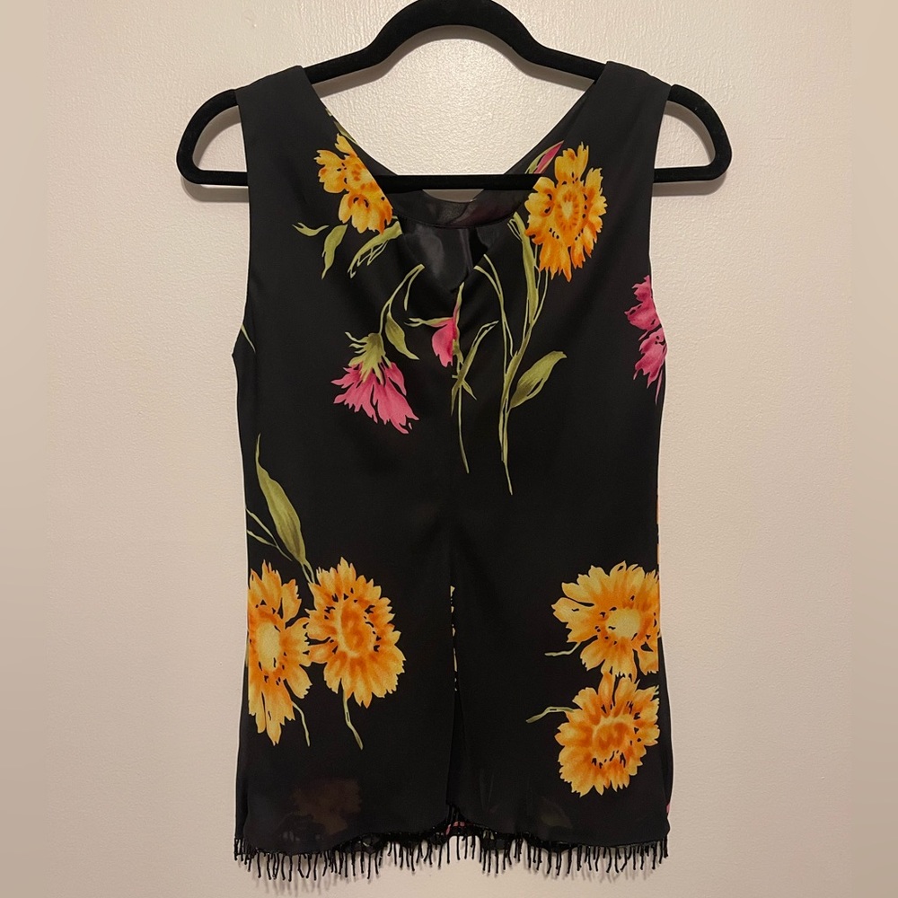 Donna Ricco Vintage Cowl Neck Tank Too - Picture 2 of 7